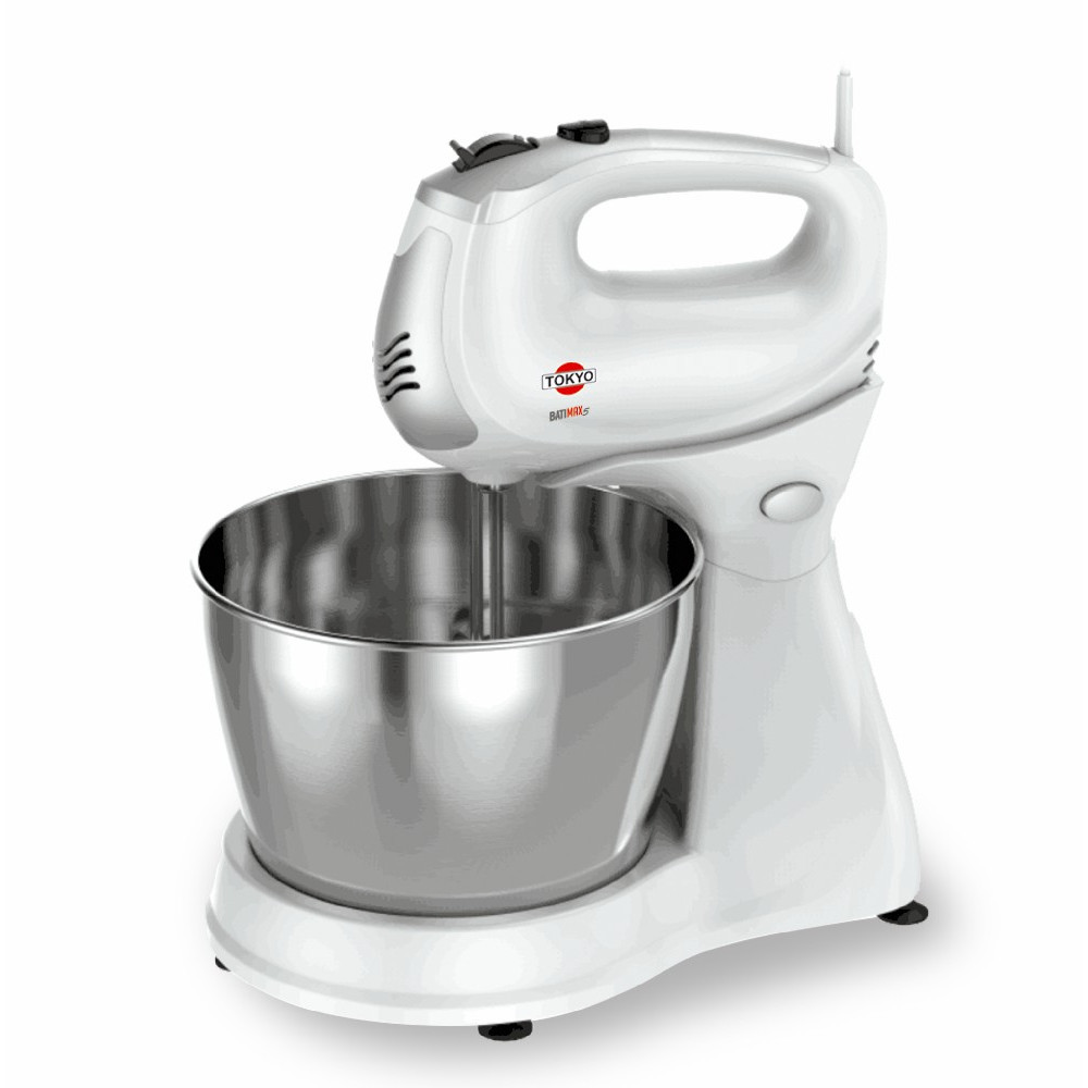 COD:111000209 - BATIDORA TOKYO BATIMAX BLANCA 5 VELOCIDADES 1 BOWL INOX 3 LTS 220V/50HZ