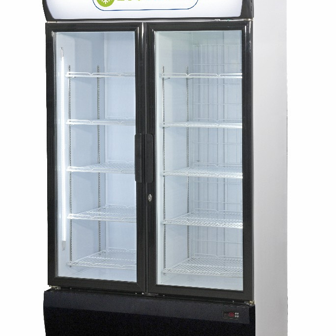 COD:111000448 - VISICOOLER DOBLE PUERTA P/BEB-CERVEZA ECOSILKON FREEZER 420 L/HELAD 435 L