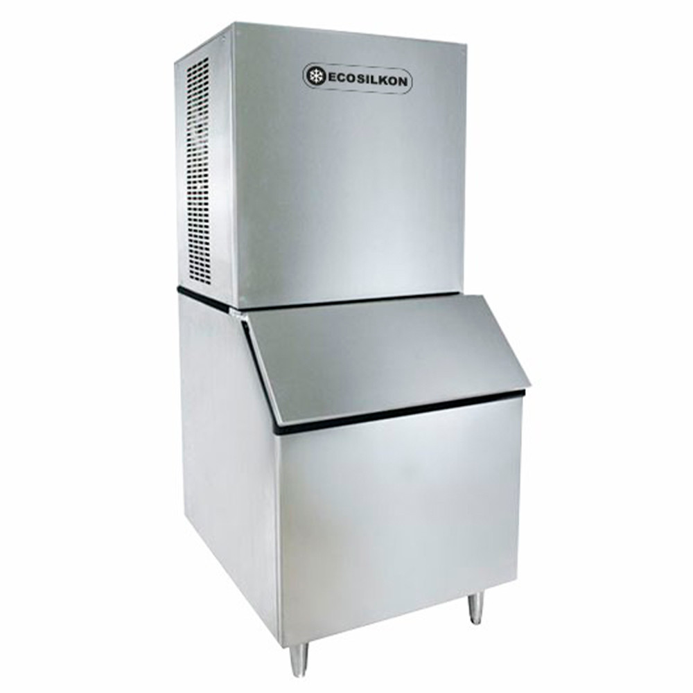 COD:111000451 - FABRICADORA HIELO ECOSILKON 128 KG/24H CAP DEP 160 KG AC.INOX. ZBL280