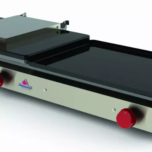 COD:111000463 - HAMBURGUESERA PROGAS DOBLE 1PRENSA A GAS MOD PR-950GN