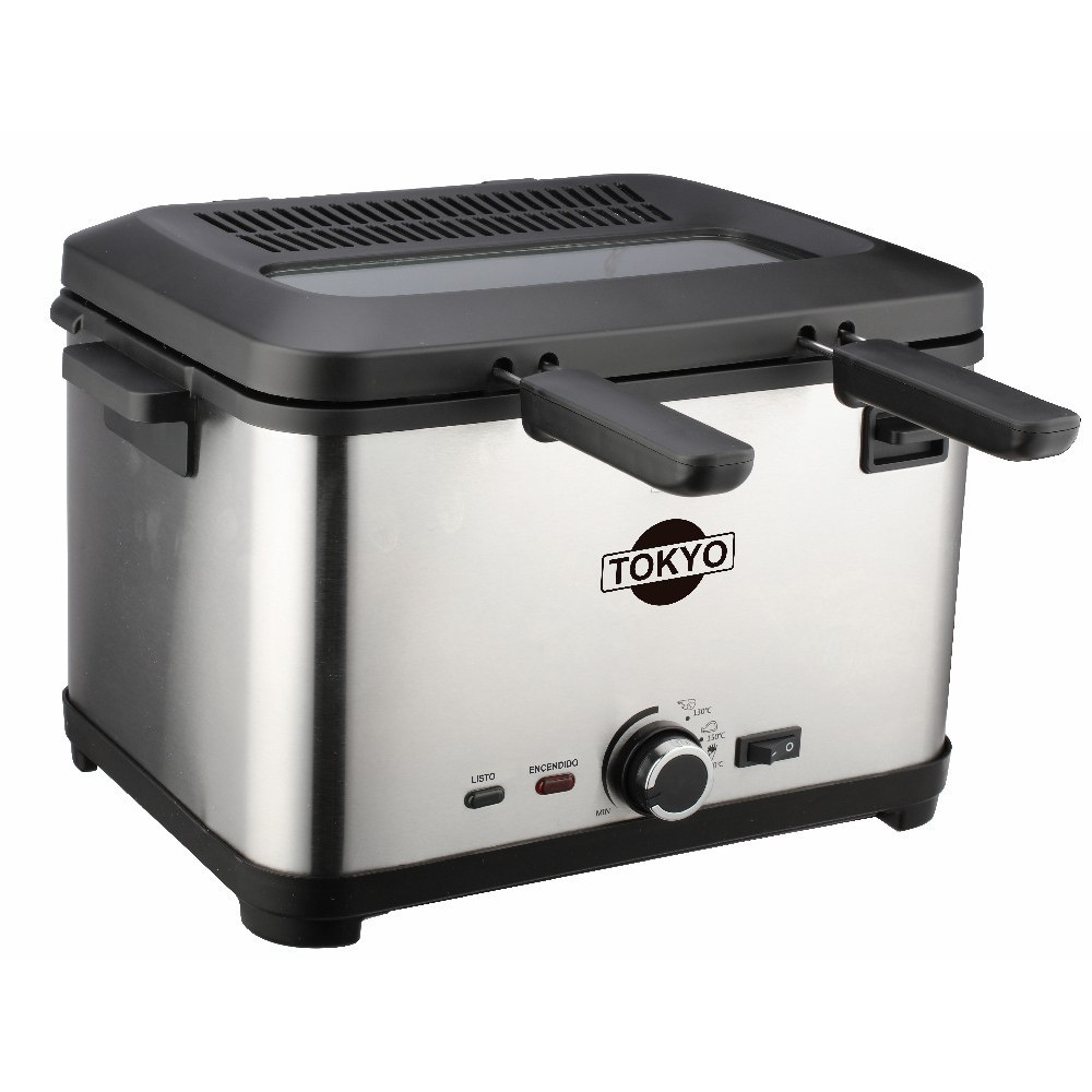 COD:111000626 - FREIDORA INOX TOKYO MOD FRY4 4LTS 2000W 220V 50HZ