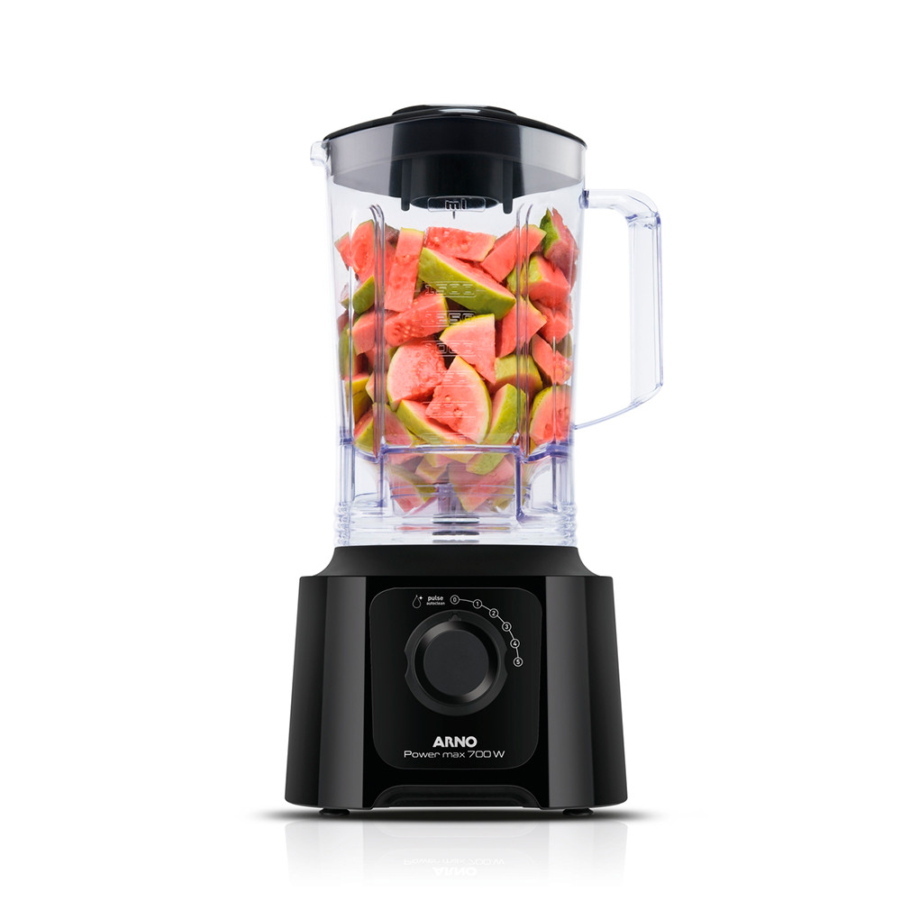 COD:111000868 - LICUADORA ARNO LN50 POWER MAX NEGRA 5VEL 700W