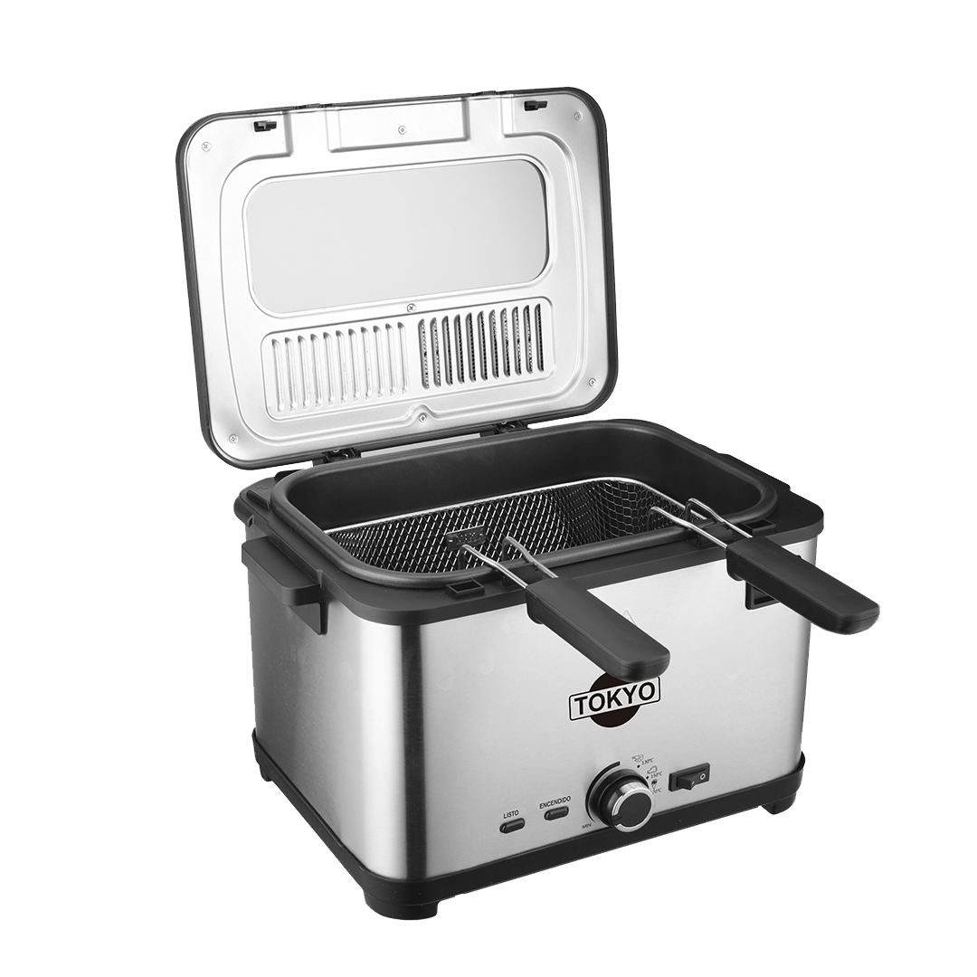 COD:3620 - FREIDORA TOKYO FRY4 INOX 4LTS 2200V