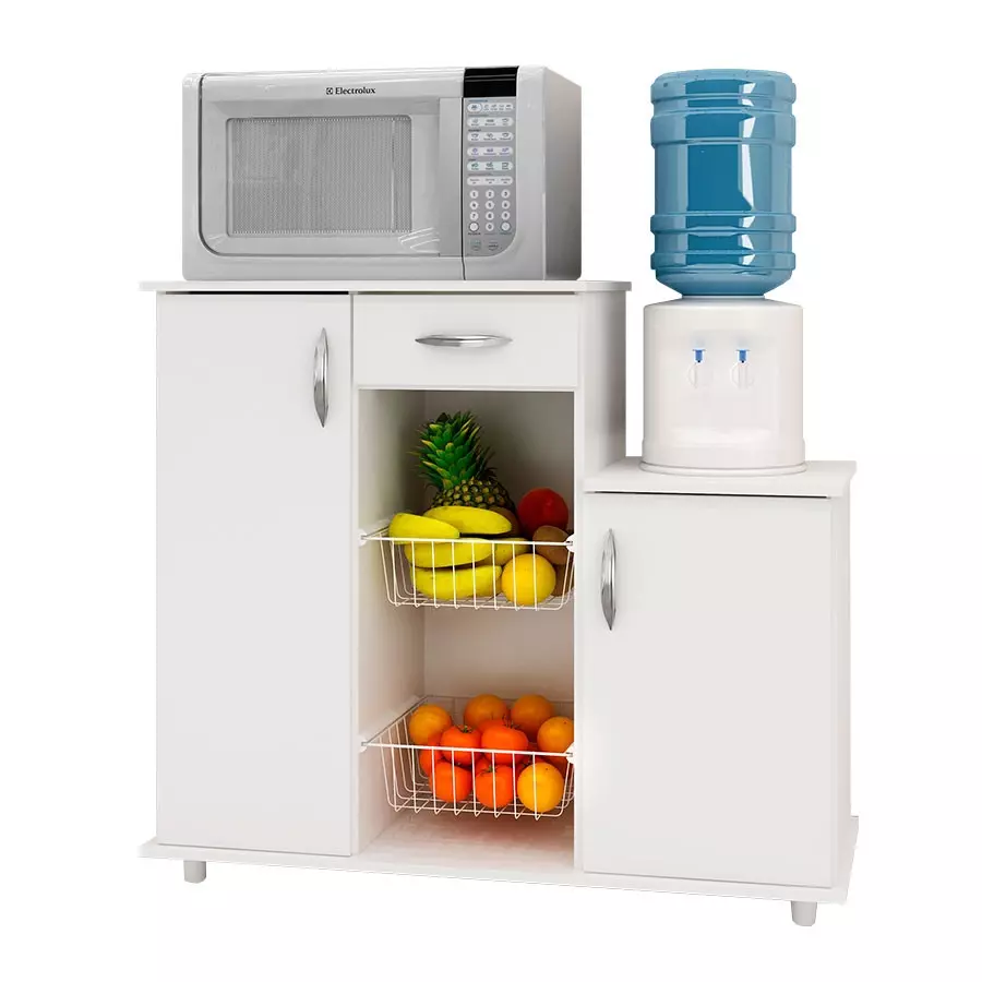 COD:444125710 - BALCAON FRUTERA DIVA NEW NOTAVEL BLANCO