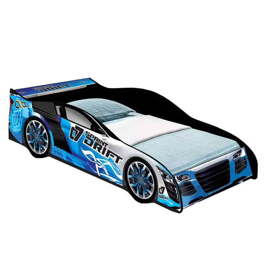 COD:444149464 - CAMA AUTO DRIFT J&A NEGRO|AZUL