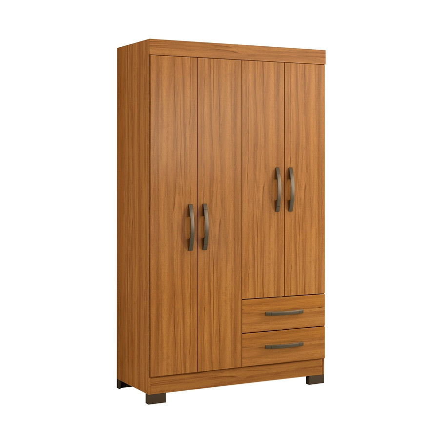 COD:444282116 - ROPERO 4 PUERTAS NT5005 NOTAVEL FREIJO TREND