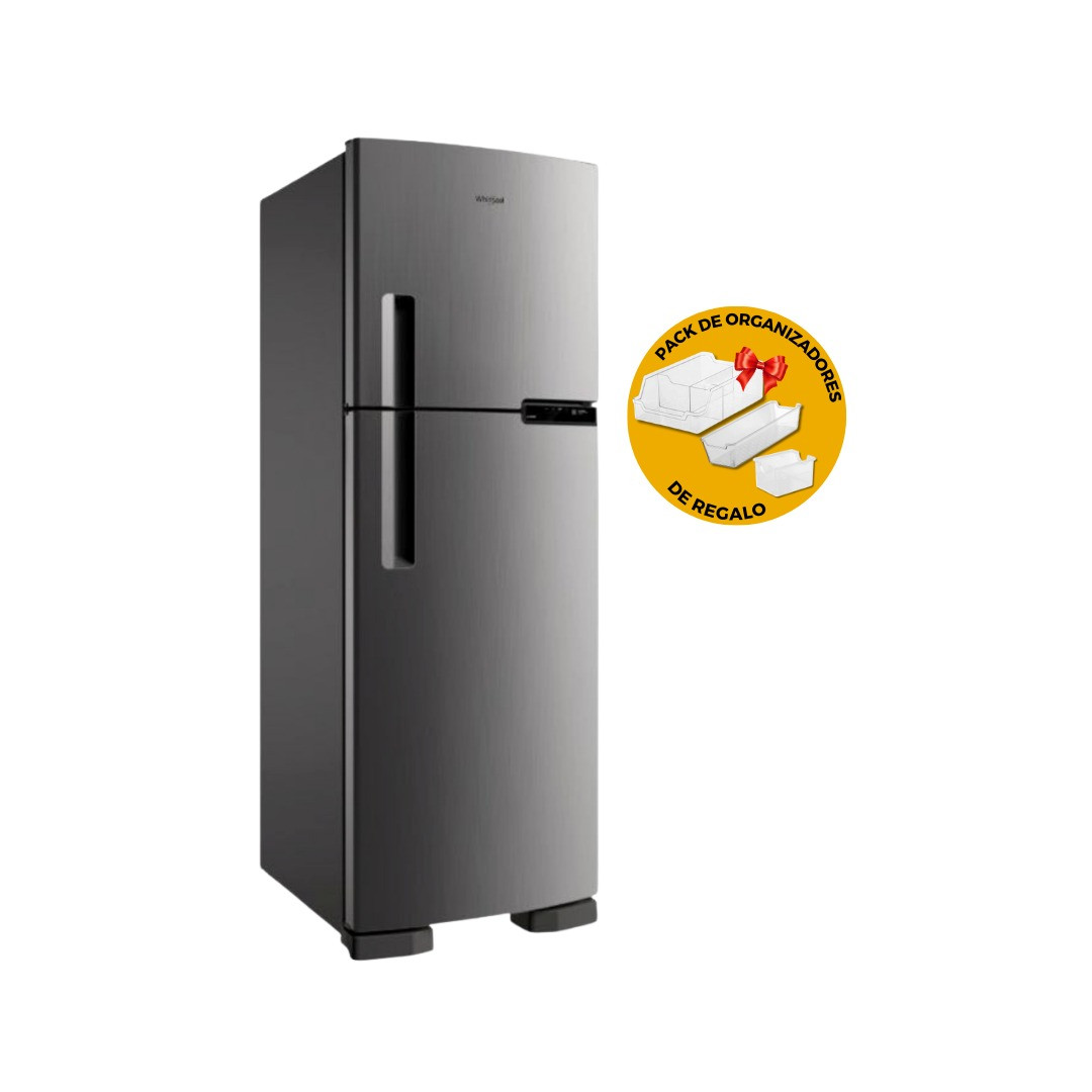 COD:6702 - HELADERA WHIRLPOOL WRM44HK 400L INOX