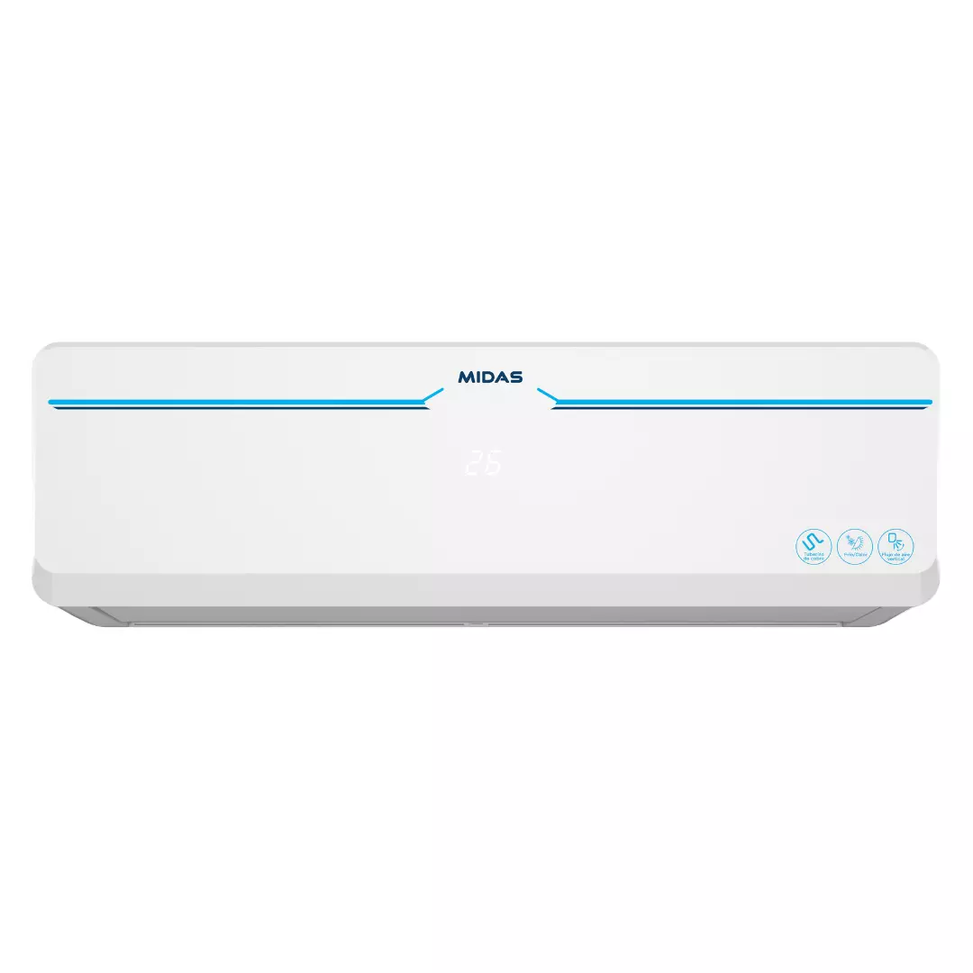 COD:9108 - AIRE ACONDICIONADO MIDAS 24000BTU R410