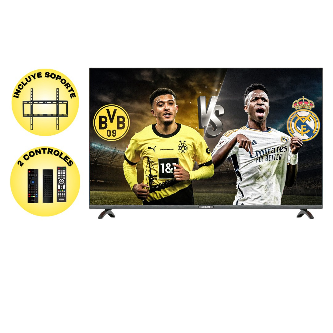 COD:9368 - TV MIDAS 43 SMART MD-SMTV43A FHD FRAMELE